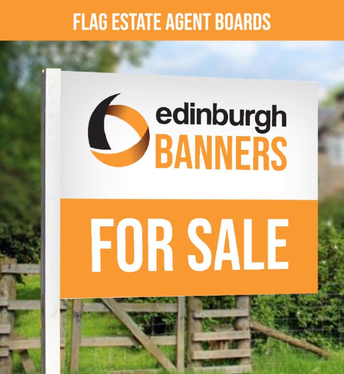 Flag Estate Agent Boards