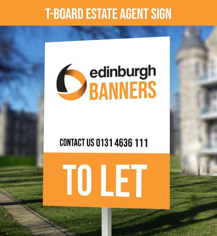 T-Board Estate Agent Sign