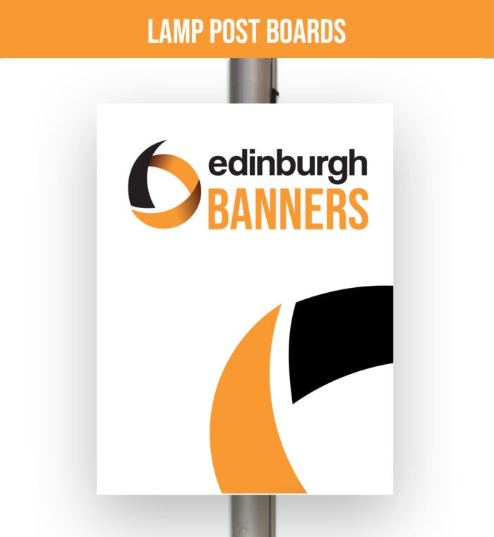 Lamp Post Advertising Boards