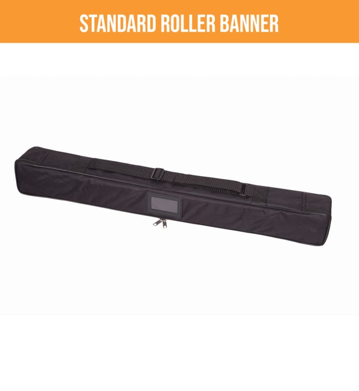 Compact Black Carry Bag For Standard Roller Banner By Edinburgh Banners.